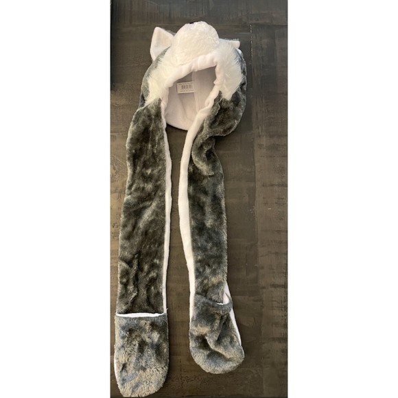 Animal Hat with Arms and Hand Pockets-New - Picture 3 of 7